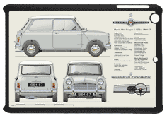 Morris Mini-Cooper S 1964-67 Small Tablet Covers